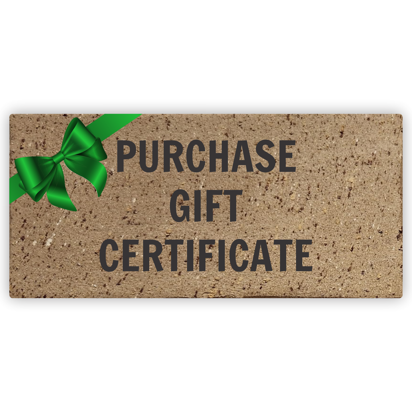 Courtyard Brick Gift Certificate